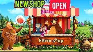 NewShop open Masha and bear#shopping #gaming #mashaandthebearcartoon