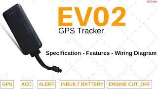 EV02 GPS Tracker | Specifications | Functions | Wiring Diagram | How to Use | SeTrack GPS