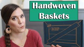 Doodle Crate Unboxing January 2021 - Handwoven Baskets