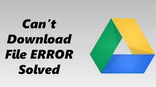 How To Fix Google Drive Error: 'Can't Download The File Try Enabling Third-Party Cookies'