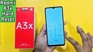 Redmi A3x Hard Reset | pattern lock reset without pc