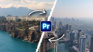 SPLIT SCREEN Burning LINE ANIMATION In Premiere Pro