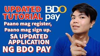 PAANO MAG REGISTER OR MAG SIGN UP SA NEW BDO PAY APPLICATION |JOSEPH CATE