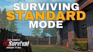 Surviving on standard mode until the end of the server Last Island of Survival