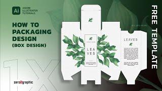 How to Create Packaging Design (Box Design) in Adobe Illustrator CC 2020