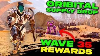 WAVE 35 Orbital Supply Drop Rewards!!! INSANE LOOT For More Waves in Ark Survival Ascended!!