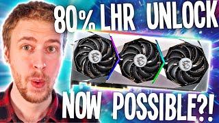 ANOTHER LHR UNLOCK?! Hashrates tested for all LHR GPUs! (3060,3060 Ti,3070,3070 Ti,3080,3080 Ti)