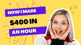 How I Made $400 Within An Hour | Battle Steed