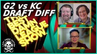 How G2 Draft Diff'd KC / What Happened to Fnatic!? - The Best Damn League Show. S5E6 ft Jensen Goh