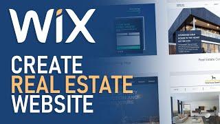 Wix Real Estate Website In 2024 | How To Create Real Estate Business