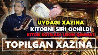 UYDAN XAZINA CHIQDI: NOYOB KITOB SOTILADIMI? SIRLAR OCHILDI...