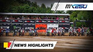 News Highlights | EMX 250 Race 1 | MXGP of Flanders 2024 #MXGP #Motocross