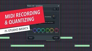 FL Studio Basics: MIDI Recording and Quantizing | Rishabh Rajan | Berklee Online 10/26