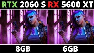 RTX 2060 SUPER VS RX 5600 XT - BENCHMARK TEST IN 2022