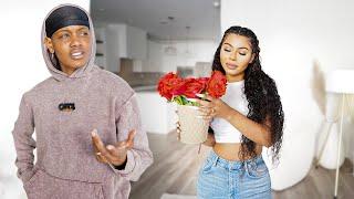 MY EX SENT FLOWERS TO OUR HOUSE *YIKES*