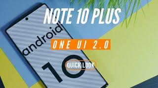 Android 10 on Galaxy Note 10 Plus One UI 2.0 Beta 2 Finally!