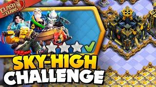 Easily 3 Star Sky-High Showdown Challenge (Clash of Clans)