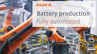 Fully automated battery module production