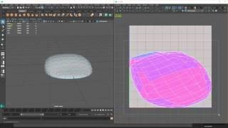 Quick Organic UVs in Maya 2016