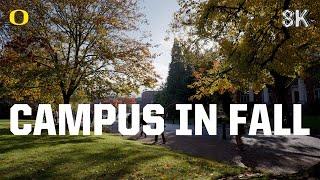 University of Oregon Campus | Fall in 8K