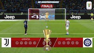 PES 2021 • Juventus Vs Inter, Calci di Rigore • finale di coppa Italia