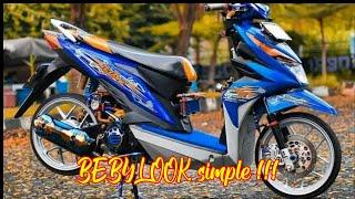 Modifikasi honda beat bebylook