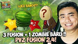 BOCORAN UPDATE BARU 3 FUSION BARU MELON JAMUR, BINTANG ANEH DLL! LUCU BANGET SIH! - PVZ FUSION 2.4