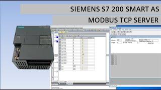 S7 200 SMART as MODBUS  SERVER