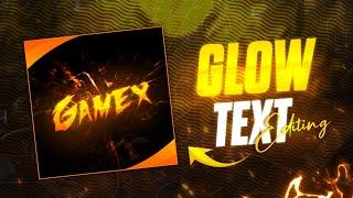 How To Glow Text In Picsart | Neon Text Effects In Picsart | 2024