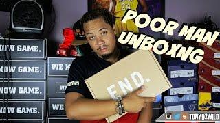 Unboxing From ENDClothing "Poor Man" SNEAK PEAK SUPER EARLY!!!