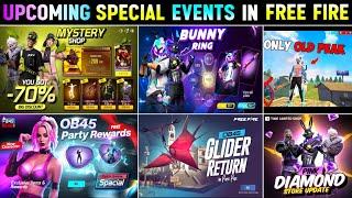 ALL BUNNY BUNDLE RETURN | MYSTERY SHOP RETURN | OLD PEAK AND GLIDER RETURN | FREE FIRE NEW EVENT