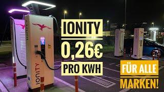 Laden bei IONITY 0,26€/kWh Tipps zu Ladetarife & Ladekarten #6 2023 Elektroauto laden in Europa