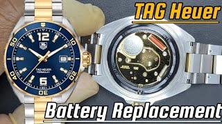Replace The Battery TAG Heuer Formula1 WAZ1120 Watch