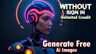 Midjourney alternative free unlimited credit | how to generate ai images for free