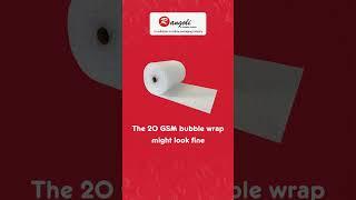 Bubble Wrap quality check for 30Gsm | Bubble wrap | Air bubble film | Bubble Film |  Packaging roll.