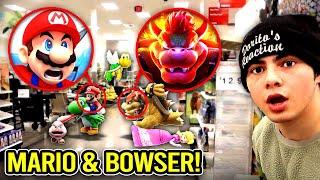 I FOUND SUPER MARIO AND BOWSER AT TARGET!! (SAVE PRINCESS PEACH)