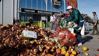 Les agriculteurs ont convergé vers Paris