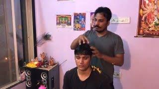 Cosmic Barber Head Massage Relax - The ASMR YOGi' Episode #9