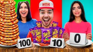 1000 CAPAS DE OXXO vs 1000 YOUTUBERS !!