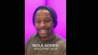 MOLA ADEBISI (Ringsprecher bei Ali`s Fight Club in Berlin)