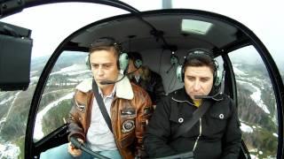 Robinson R44, тестовый полёт в вертолётном клубе «Аэросоюз»