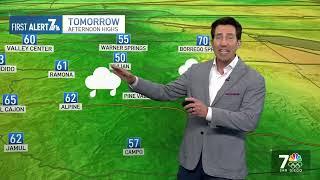 March 5, 2024 | Dry overnight, rain in the forecast Wednesday | San Diego Weather Today