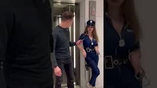 The case in the elevator‍️#foryoupage #police #shorts #followme #new