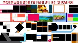 Wedding Album Design PSD Layout 501 Files Free Download