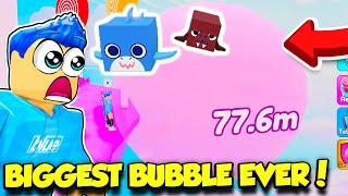 I Got Sent INSANELY OP PETS And BLEW THE BIGGEST BUBBLE EVER!