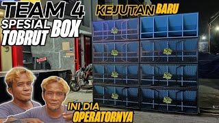 KEJUTAN BARU‼️MAS BRE BIKIN TEAM 4 SPESIAL SPEK BOX TOBRUT - INI DIA OPERATORNYA, DOKTER SPEAKER 