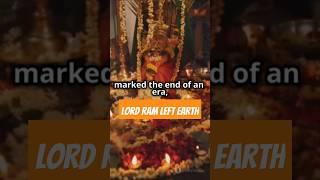 How Lord Rama Left Earth? #shorts #viral #trending #hindu