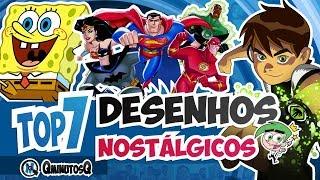 Desenhos Nostálgicos | Top 7 | QMQ S03E33