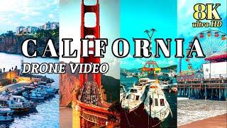 CALIFORNIA - The Golden State | drone video footage 8K Ultra HD @Thebeautifulworld-94