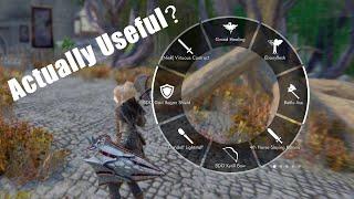 【Skyrim】Quick Action Wheel Gameplay